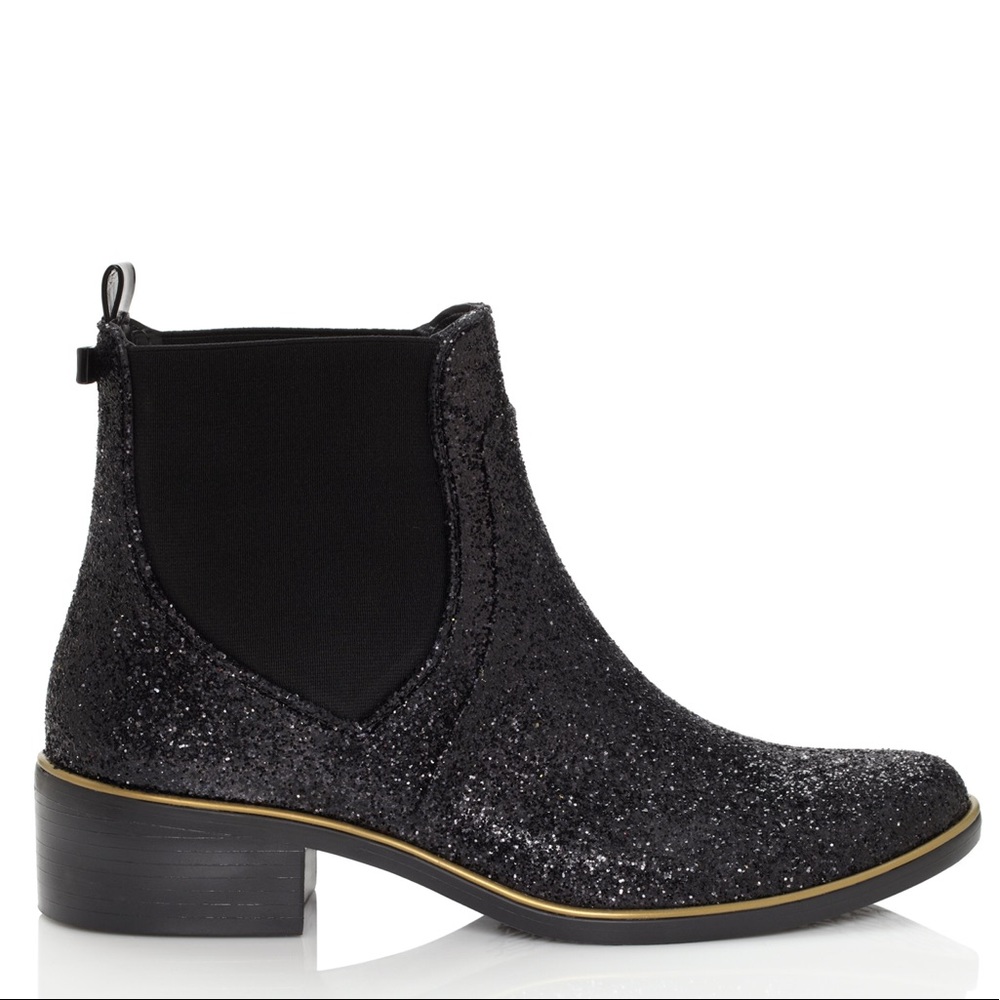 !SOLD! KATE SPADE sedgewick glitter boots - Picture 2 of 8